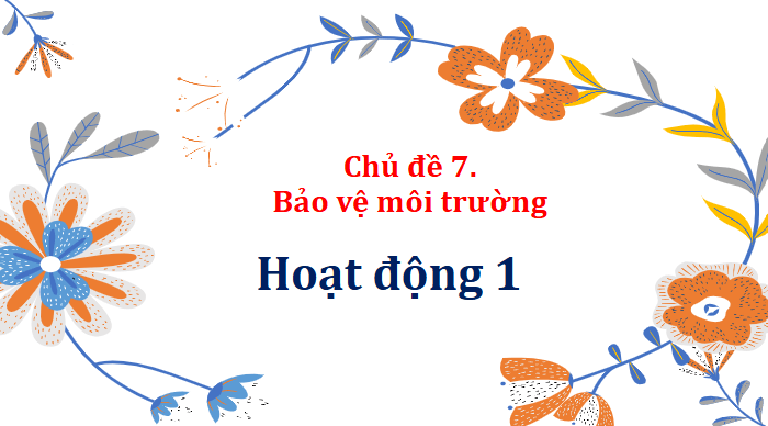 Giáo án điện tử HĐTN 11 Kết nối tri thức Chủ đề 7: Bảo vệ môi trường | PPT Hoạt động trải nghiệm 11