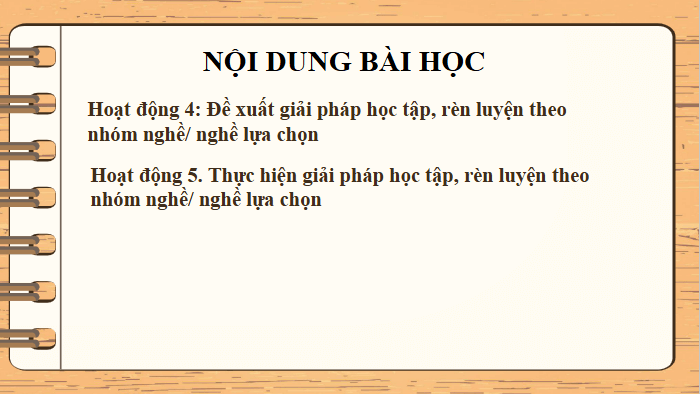 Giáo án điện tử HĐTN 11 Kết nối tri thức Chủ đề 9: Rèn luyện phẩm chất, năng lực phù hợp với nhóm nghề lựa chọn | PPT Hoạt động trải nghiệm 11