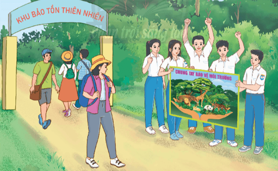 Giáo án HĐTN 12 Chân trời sáng tạo Chủ đề 9: Bảo vệ cảnh quan thiên nhiên, thế giới động vật và thực vật | Giáo án Hoạt động trải nghiệm 12