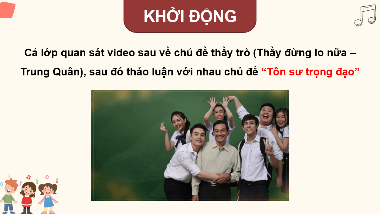 Giáo án điện tử HĐTN 12 Kết nối tri thức Chủ đề 1: Phát triển các mối quan hệ tốt đẹp với thầy cô và các bạn | PPT Hoạt động trải nghiệm 12
