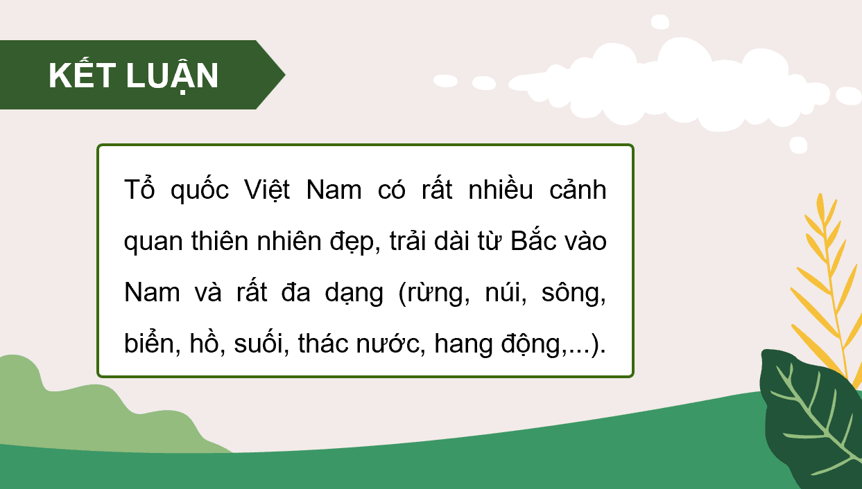 Giáo án điện tử HĐTN 12 Kết nối tri thức Chủ đề 6: Chung tay gìn giữ, bảo tồn cảnh quan thiên nhiên | PPT Hoạt động trải nghiệm 12