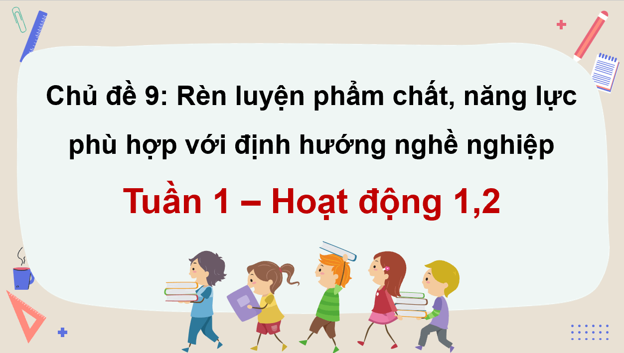 Giáo án điện tử HĐTN 12 Kết nối tri thức Chủ đề 9: Rèn luyện phẩm chất, năng lực phù hợp với định hướng nghề nghiệp | PPT Hoạt động trải nghiệm 12