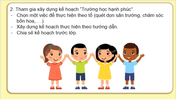 Giáo án điện tử HĐTN lớp 2 Kết nối tri thức Tuần 11: Trường học hạnh phúc | PPT Hoạt động trải nghiệm lớp 2