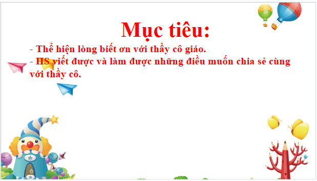 Giáo án điện tử HĐTN lớp 2 Kết nối tri thức Tuần 12: Biết ơn thầy cô | PPT Hoạt động trải nghiệm lớp 2