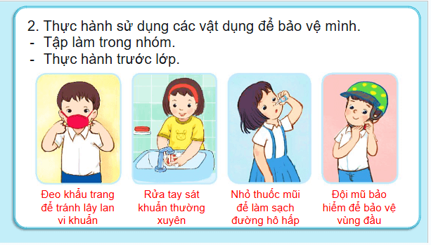 Giáo án điện tử HĐTN lớp 2 Kết nối tri thức Tuần 22: Những vật dụng bảo vệ em | PPT Hoạt động trải nghiệm lớp 2