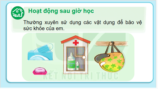 Giáo án điện tử HĐTN lớp 2 Kết nối tri thức Tuần 22: Những vật dụng bảo vệ em | PPT Hoạt động trải nghiệm lớp 2