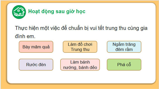 Giáo án điện tử HĐTN lớp 2 Kết nối tri thức Tuần 5: Vui Trung Thu | PPT Hoạt động trải nghiệm lớp 2