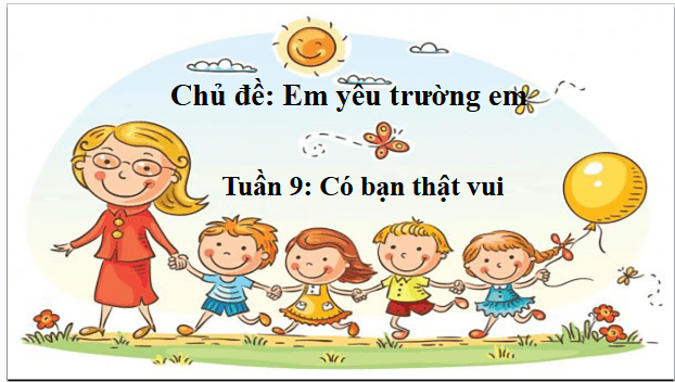 Giáo án điện tử HĐTN lớp 2 Kết nối tri thức Tuần 9: Có bạn thật vui | PPT Hoạt động trải nghiệm lớp 2