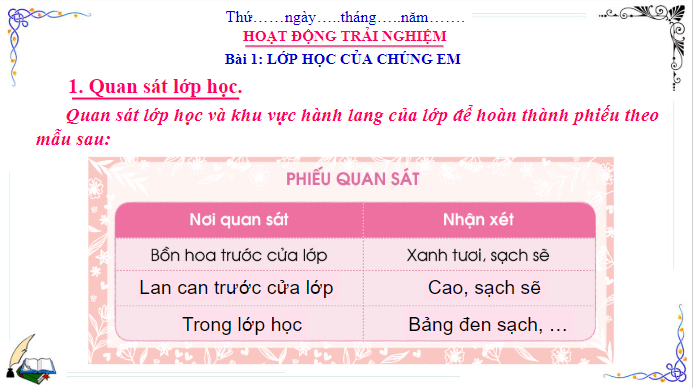 Giáo án điện tử HĐTN lớp 3 Cánh diều Tuần 1 | PPT Hoạt động trải nghiệm lớp 3