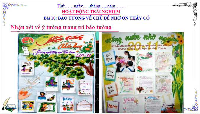 Giáo án điện tử HĐTN lớp 3 Cánh diều Tuần 11 | PPT Hoạt động trải nghiệm lớp 3
