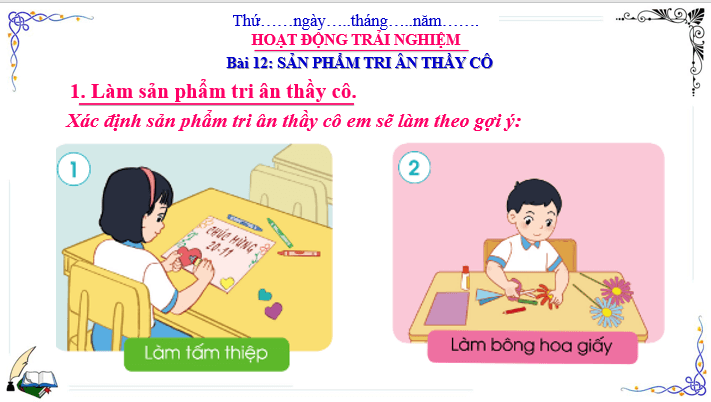 Giáo án điện tử HĐTN lớp 3 Cánh diều Tuần 12 | PPT Hoạt động trải nghiệm lớp 3