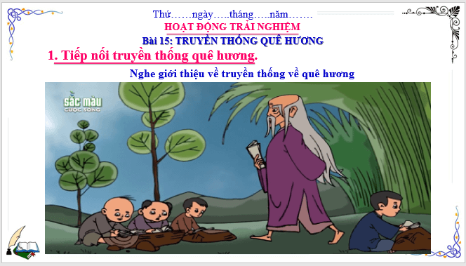 Giáo án điện tử HĐTN lớp 3 Cánh diều Tuần 15 | PPT Hoạt động trải nghiệm lớp 3