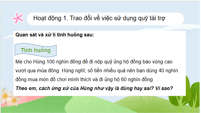 Giáo án điện tử HĐTN lớp 3 Chân trời sáng tạo Tuần 16 | PPT Hoạt động trải nghiệm lớp 3