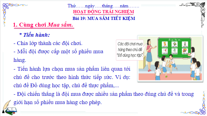 Giáo án điện tử HĐTN lớp 3 Cánh diều Tuần 19 | PPT Hoạt động trải nghiệm lớp 3