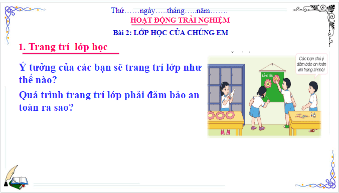 Giáo án điện tử HĐTN lớp 3 Cánh diều Tuần 2 | PPT Hoạt động trải nghiệm lớp 3