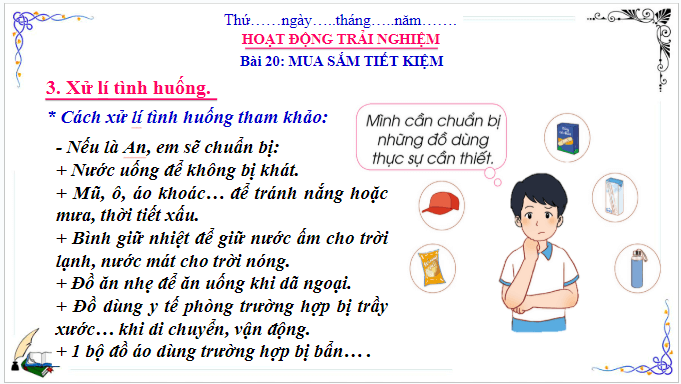 Giáo án điện tử HĐTN lớp 3 Cánh diều Tuần 20 | PPT Hoạt động trải nghiệm lớp 3