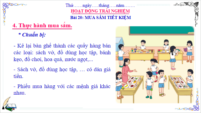 Giáo án điện tử HĐTN lớp 3 Cánh diều Tuần 20 | PPT Hoạt động trải nghiệm lớp 3