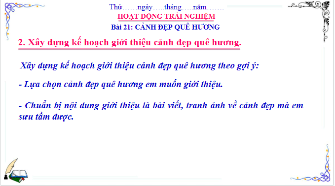 Giáo án điện tử HĐTN lớp 3 Cánh diều Tuần 21 | PPT Hoạt động trải nghiệm lớp 3