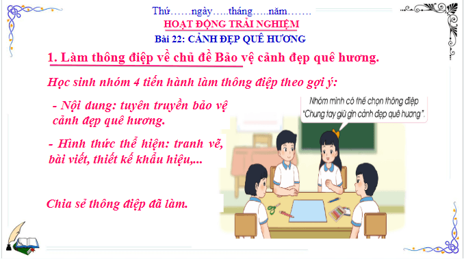 Giáo án điện tử HĐTN lớp 3 Cánh diều Tuần 22 | PPT Hoạt động trải nghiệm lớp 3