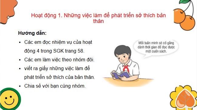 Giáo án điện tử HĐTN lớp 3 Chân trời sáng tạo Tuần 22 | PPT Hoạt động trải nghiệm lớp 3