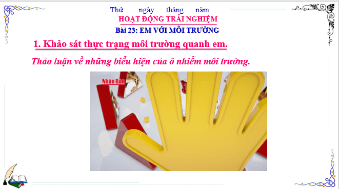 Giáo án điện tử HĐTN lớp 3 Cánh diều Tuần 23 | PPT Hoạt động trải nghiệm lớp 3