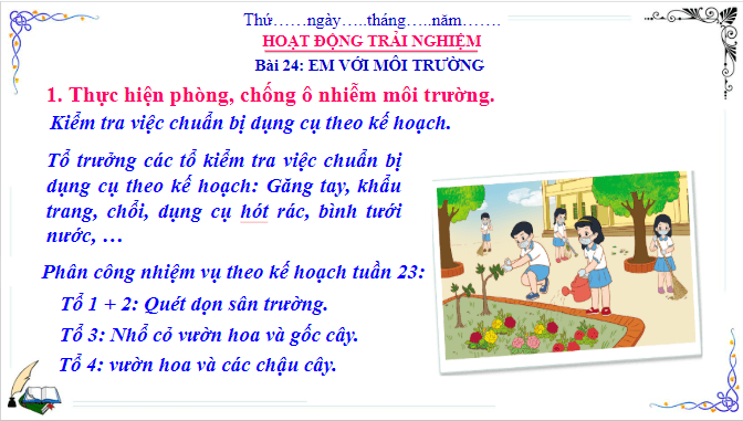 Giáo án điện tử HĐTN lớp 3 Cánh diều Tuần 24 | PPT Hoạt động trải nghiệm lớp 3