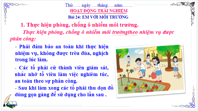 Giáo án điện tử HĐTN lớp 3 Cánh diều Tuần 24 | PPT Hoạt động trải nghiệm lớp 3