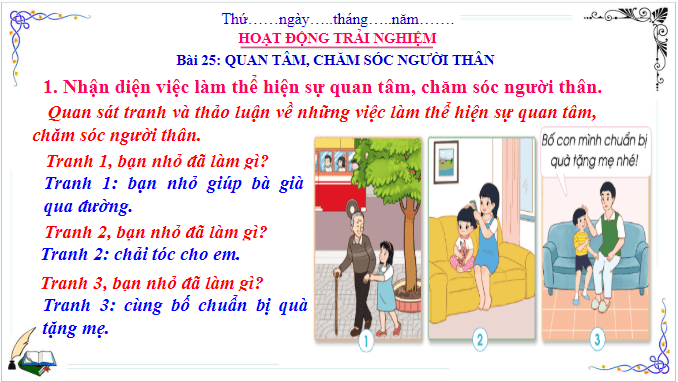 Giáo án điện tử HĐTN lớp 3 Cánh diều Tuần 25 | PPT Hoạt động trải nghiệm lớp 3