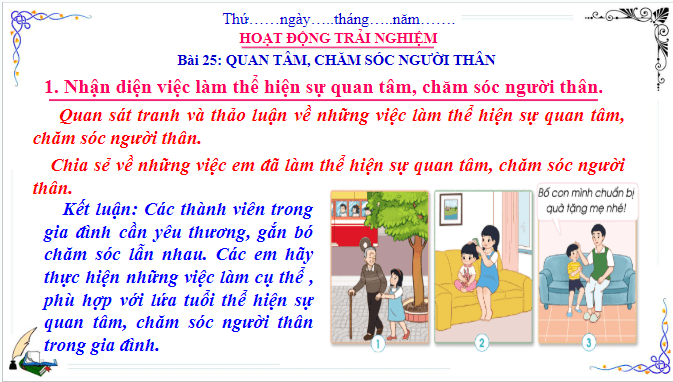 Giáo án điện tử HĐTN lớp 3 Cánh diều Tuần 25 | PPT Hoạt động trải nghiệm lớp 3