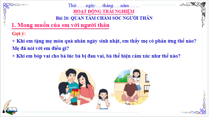 Giáo án điện tử HĐTN lớp 3 Cánh diều Tuần 26 | PPT Hoạt động trải nghiệm lớp 3