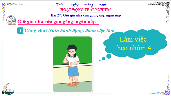 Giáo án điện tử HĐTN lớp 3 Cánh diều Tuần 27 | PPT Hoạt động trải nghiệm lớp 3
