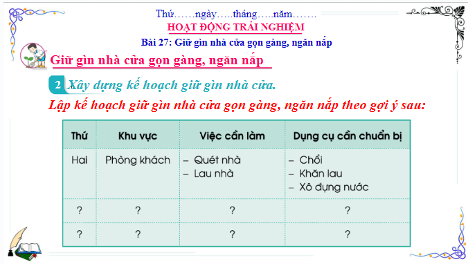 Giáo án điện tử HĐTN lớp 3 Cánh diều Tuần 27 | PPT Hoạt động trải nghiệm lớp 3