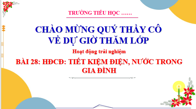 Giáo án điện tử HĐTN lớp 3 Cánh diều Tuần 28 | PPT Hoạt động trải nghiệm lớp 3