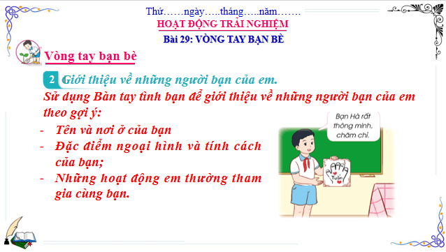 Giáo án điện tử HĐTN lớp 3 Cánh diều Tuần 29 | PPT Hoạt động trải nghiệm lớp 3