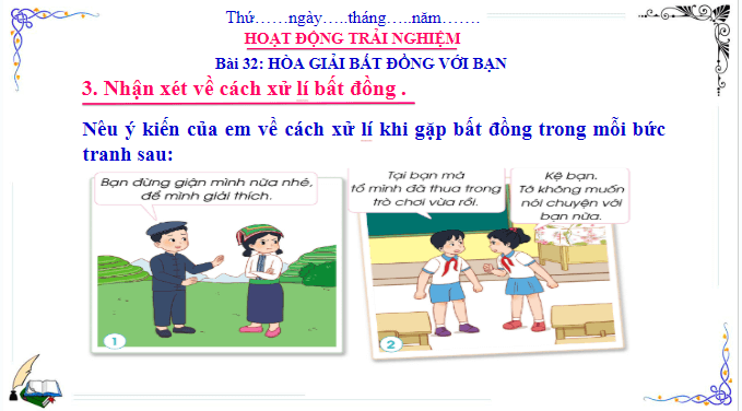 Giáo án điện tử HĐTN lớp 3 Cánh diều Tuần 32 | PPT Hoạt động trải nghiệm lớp 3