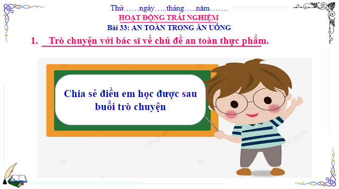 Giáo án điện tử HĐTN lớp 3 Cánh diều Tuần 33 | PPT Hoạt động trải nghiệm lớp 3