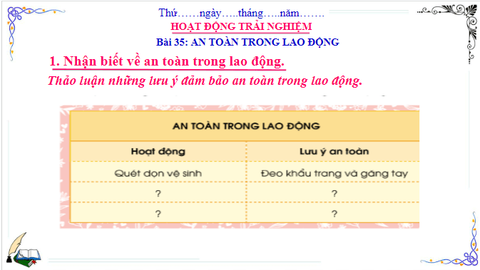 Giáo án điện tử HĐTN lớp 3 Cánh diều Tuần 35 | PPT Hoạt động trải nghiệm lớp 3