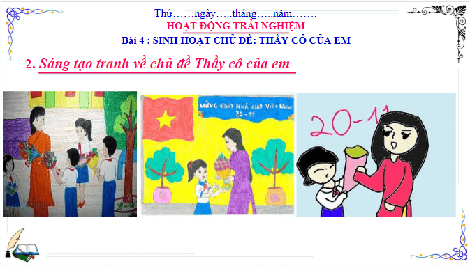 Giáo án điện tử HĐTN lớp 3 Cánh diều Tuần 4 | PPT Hoạt động trải nghiệm lớp 3