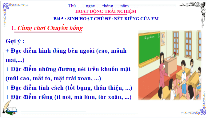 Giáo án điện tử HĐTN lớp 3 Cánh diều Tuần 5 | PPT Hoạt động trải nghiệm lớp 3