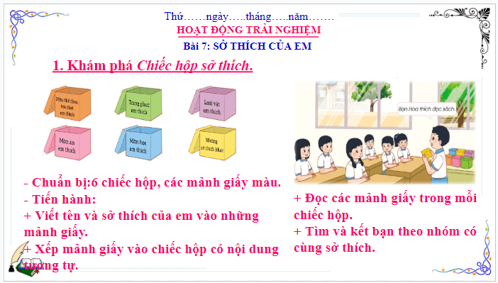 Giáo án điện tử HĐTN lớp 3 Cánh diều Tuần 7 | PPT Hoạt động trải nghiệm lớp 3