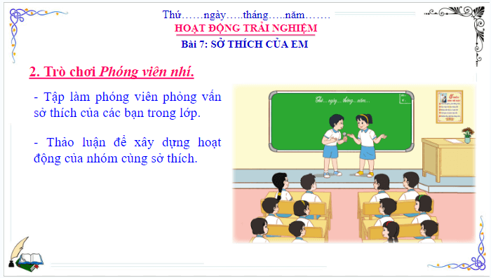 Giáo án điện tử HĐTN lớp 3 Cánh diều Tuần 7 | PPT Hoạt động trải nghiệm lớp 3