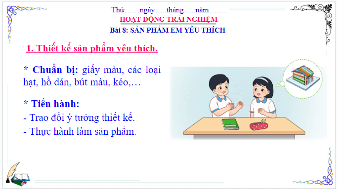 Giáo án điện tử HĐTN lớp 3 Cánh diều Tuần 8 | PPT Hoạt động trải nghiệm lớp 3