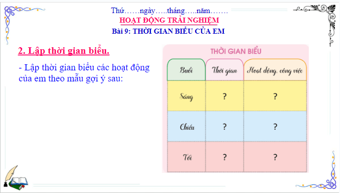 Giáo án điện tử HĐTN lớp 3 Cánh diều Tuần 9 | PPT Hoạt động trải nghiệm lớp 3