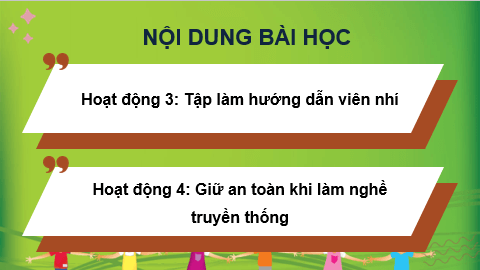 Giáo án điện tử HĐTN lớp 4 Cánh diều Tuần 18 | PPT Hoạt động trải nghiệm lớp 4