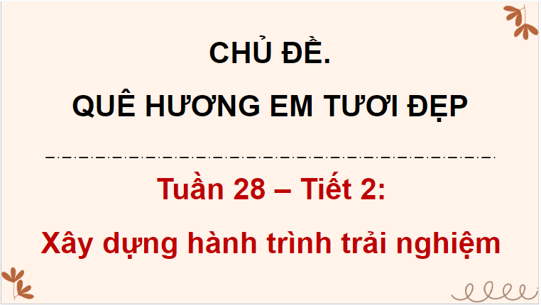 Giáo án điện tử HĐTN lớp 4 Kết nối tri thức Tuần 28 | PPT Hoạt động trải nghiệm lớp 4