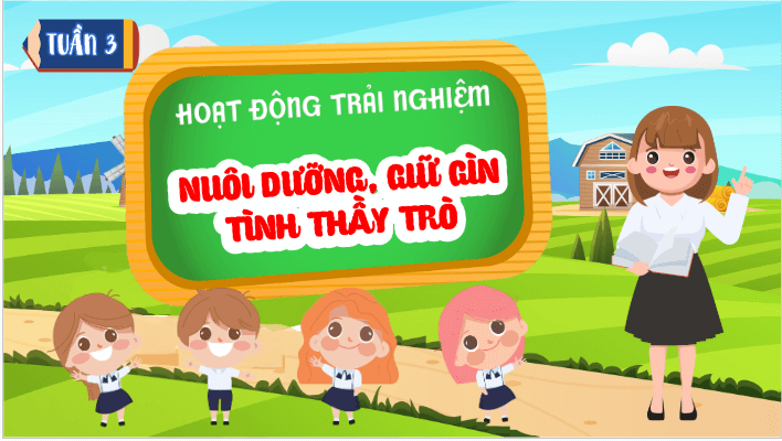 Giáo án điện tử HĐTN lớp 5 Cánh diều Tuần 3 | PPT Hoạt động trải nghiệm lớp 5