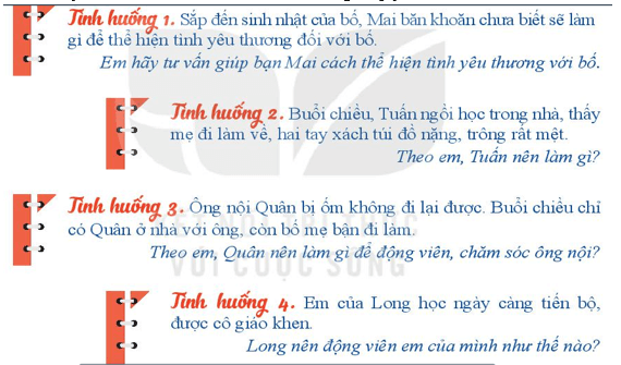Giáo án HĐTN 6 Kết nối tri thức Bài 1: Động viên, chăm sóc người thân trong gia đình