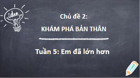 Giáo án điện tử HĐTN 6 Kết nối tri thức Bài 1: Em đã lớn hơn | PPT Hoạt động trải nghiệm 6
