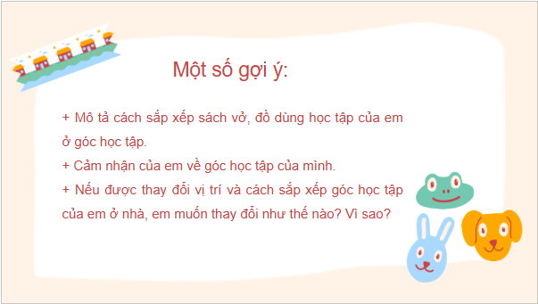 Giáo án điện tử HĐTN 6 Kết nối tri thức Bài 1: Góc học tập của em | PPT Hoạt động trải nghiệm 6
