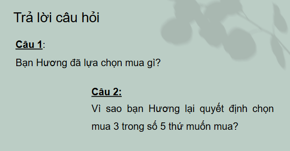 Giáo án điện tử HĐTN 6 Kết nối tri thức Bài 4: Chi tiêu hợp lí | PPT Hoạt động trải nghiệm 6